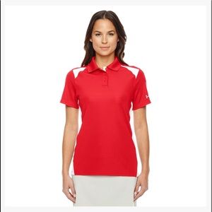 Under Armour Women's Red Polo Shirt